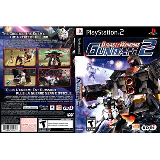 DYNASTY WARRIORS GUNDAM 2 [PS2 US : DVD5 1 Disc]