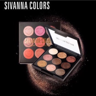 Sivanna Colors Velvet Eyeshadow อายแชโดว์ รุ่น HF4002