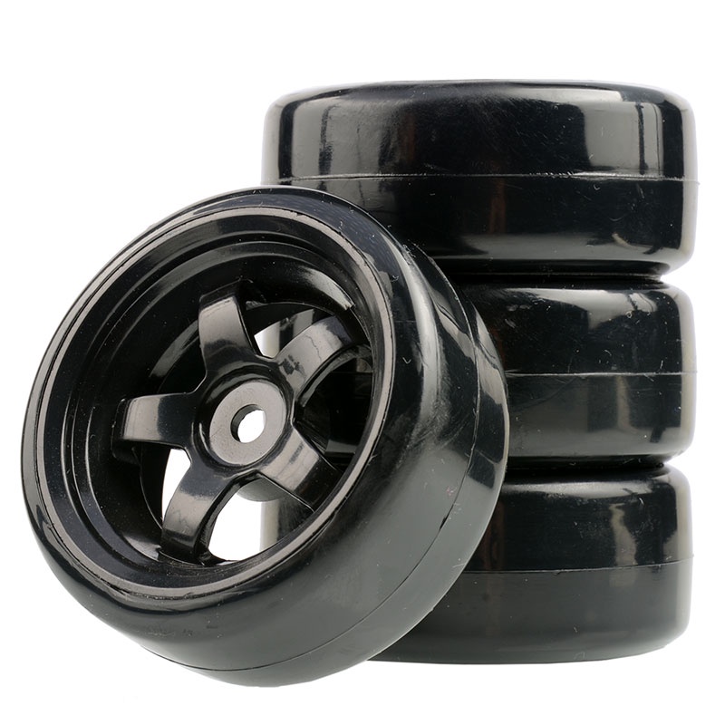 1:10 Drift Car Hard Skin ยางสําหรับ HPI HSP Traxxas Sakura Tamiya Kyosho