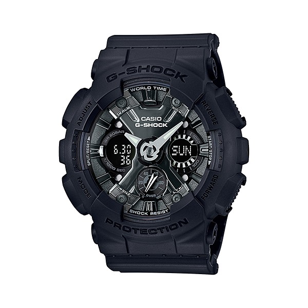 นาฬิกา คาสิโอ Casio G-Shock มินิ S-Series Metal Face series รุ่น GMA-S120MF-1A "GA-120BB มินิ" ของแท้ รับประกัน1ปี