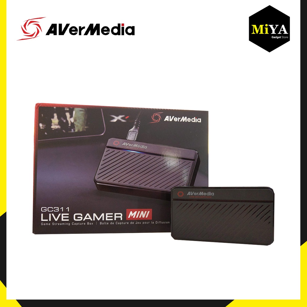 แคปเจอร์การ์ด VIDEO CAPTURE DEVICE (อุปกรณ์จับภาพหน้าจอ) AVERMEDIA LIVE GAMER MINI GC311