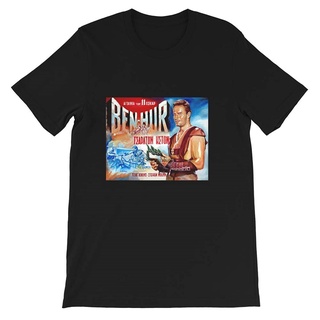 เสื้อยืด พิมพ์ลายภาพยนต์ภาพยนตร์ Ben-Hur Charlton Heston สําหรับผู้ชาย และผู้หญิงS-5XL