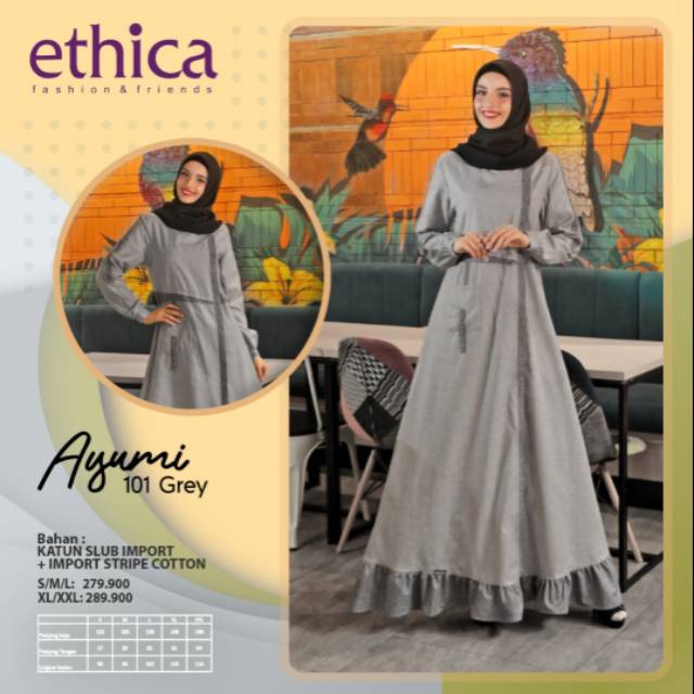 Gamis ETHICA AYUMI 101 / GAMIS ผู้ใหญ่ AYUMI