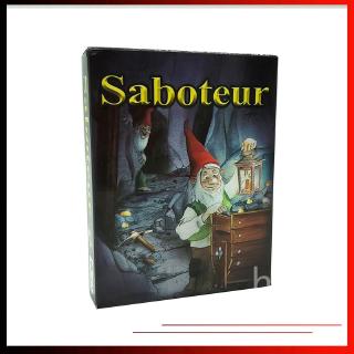 【Ready Stock】English Version Saboteur Card Game  Family Party Game