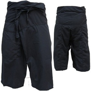 สินค้าราสต้า Trousers Thai Fisherman Pants Black กางเกงชาวเลสไตล์ราสต้า-เรกเก้ สีดำ ใส่ได้ทุกวัน