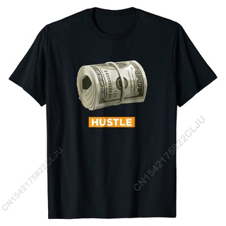 เสื้อยืดสีขาวผู้หญิง - เสื้อยืดผู้ชายเทรนด์ร้อนรีบเร่งรีบธนาคารม้วนเงินWad100ธนบัตรsท็อปส์ซูTeesครอ