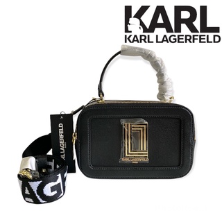 กระเป๋าแบรนด์แท้100% Karl Lagerfeld SIMONE BLK Mini สาย sport crossbody ✅จัดส่งฟรี