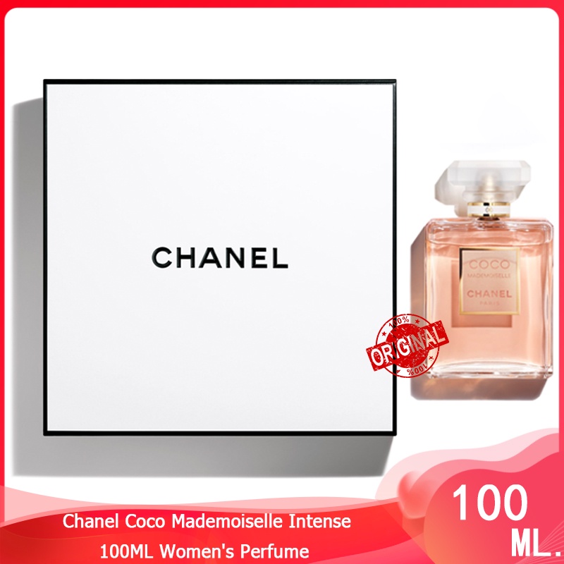 กล่องของขวัญ Chanel Coco Mademoiselle Intense 100ML Women's Perfume น้ำหอมผู้หญิง แท้