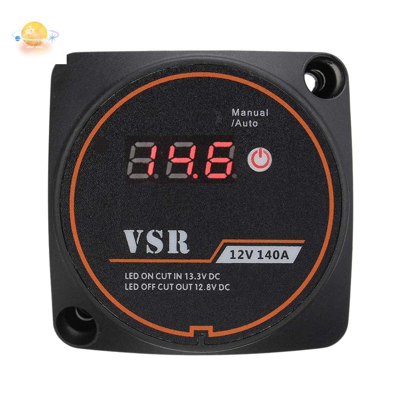 รีเลย์ชาร์จแบตเตอรี่ดิจิทัล VSR 12V 140A สําหรับรถยนต์ เรือยอร์ช