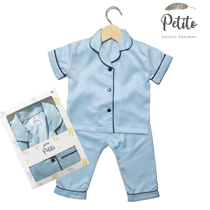 Petito Pyjamas ชุดนอนเด็ก / สีฟ้าอ่อน