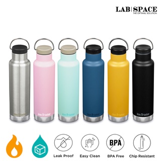 Klean Kanteen 20oz Classic Narrow Insulated 2021 with Loop Cap