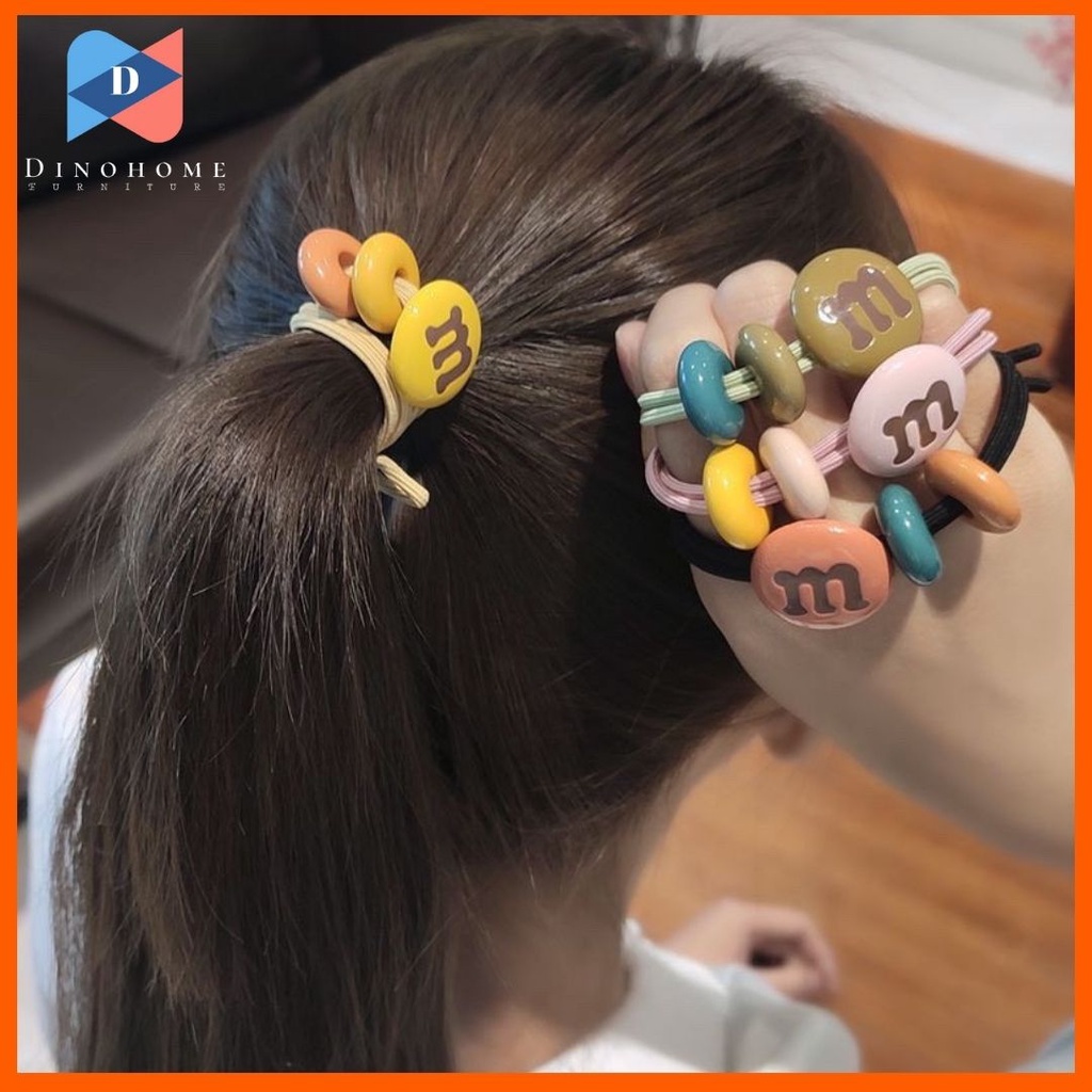 ⭐️ขายปลีก/ส่ง⭐️ยางมัดผม ตัวM ยางรัดผมแฟชั่น พร้อมส่ง #M-0019