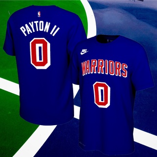 เสื้อกีฬาบาสเก็ตบอล ลาย Golden State Warriors Koas No. 0 Gary Payton II ครบรอบ 75 ปี