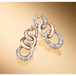 Hiend earring diamonds jewelry grade