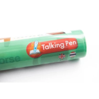 MISBOOK โปสเตอร์พลาสติก The English Alphabet (ใช้กับ Talking Pen)