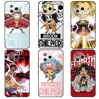 เคส Infinix Note 12 Pro 4G 12i Case การ์ตูน One Piece Luffy Soft Black เคสซิลิโคน โทรศัพท์มือถือ เคส