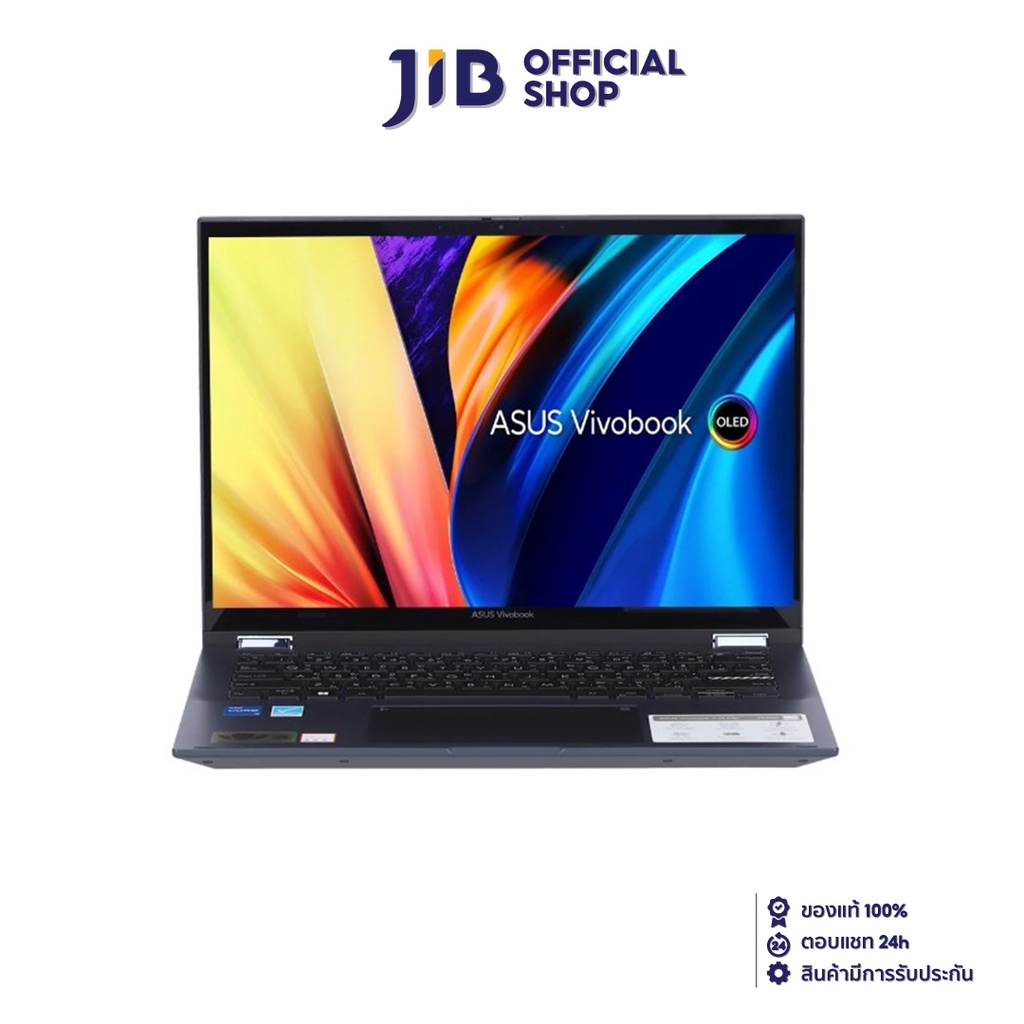 ASUS NOTEBOOK 2 IN 1 (โน้ตบุ๊คแบบฝาพับ 360 องศา) VIVOBOOK S 14 FLIP OLED TP3402ZA-KN501WS (QUIET BLU