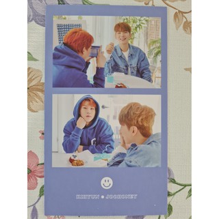 [พร้อมส่ง] การ์ด 2 ช่อง กีฮยอน จูฮันนี่ จูฮอน Kihyun Joohoney Monsta X 2021 Seasons Greetings Hi! Monbebe 2 Cut Photo