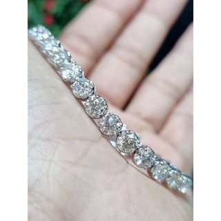 สร้อยข้อมือเพชรรอบเส้น10.20กะรัต
