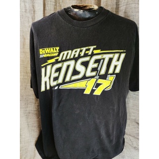 พร้อมส่ง เสื้อยืดแขนสั้น ผ้าฝ้าย 100% พิมพ์ลาย Intage Matt Kenseth Nascar X Tennessee Rier หลากสี แฟชั่นฤดูร้อน สําหรับผ