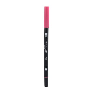 ปากกาพู่กัน 2 หัว TOMBOW AB-T 743 HOT PINK (PC)