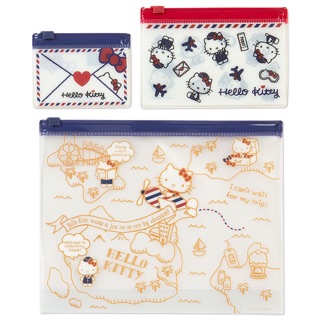 ซองซิปล๊อค // เซ็ทละ 3 ใบ  Hello Kitty 3