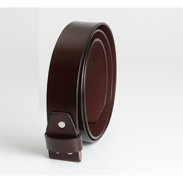สายเข็มขัดหนังแท้สวยทนทานดูดี  เข็มขัดหนังบุรุษ  Men's Belts หนังแท้ 100 %