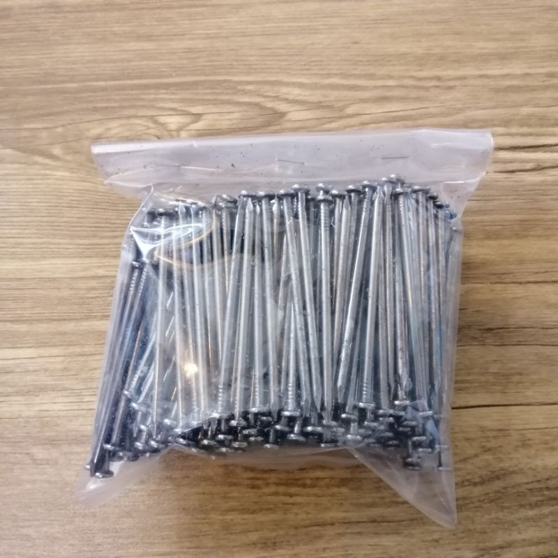 ตะปูตอกไม้3นิ้ว​ บรรจุ0.5กิโลกรัม​อย่างดีปลายไม่เป็นหางปลา​
