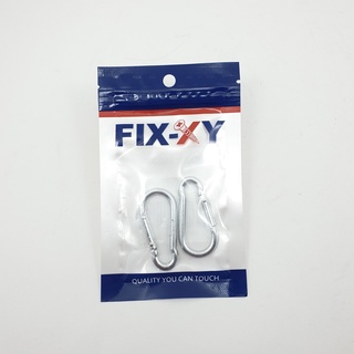 ห่วงเกี่ยวนิรภัย 4.4x2.3cm. รุ่น ER-002-S (2ชิ้น/แพ็ค) FIX-XY