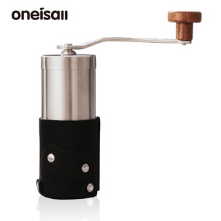 Oneisall ชุดเครื่องบดกาแฟแมนนวล ขนาดเล็ก แบบพกพา