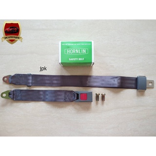 เข็มขัดนิรภัย 2 จุด ธรรมดา สีเทา มี ม.อ.ก HORNLIN ราคาชุด ชุดล่ะ 140 บาท
