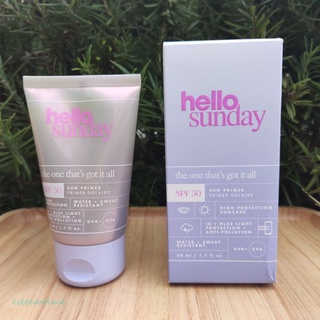 พร้อมส่ง✓ HELLO SUNDAY The One Thats Got It All Sun Primer SPF 50 •  50ml