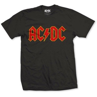 ใหม่ เสื้อยืดลําลอง แขนสั้น คอกลม พิมพ์ลายโลโก้ร็อคเมทัล สีแดง AC/DC สไตล์คลาสสิก สําหรับผู้ชาย และผู้หญิงS-5XL