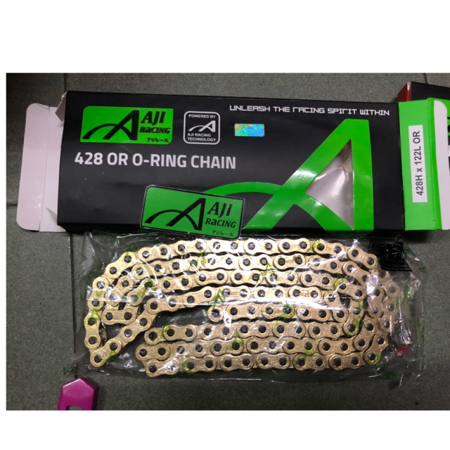 AJI Racing Rantai Gold 428/122(ORing)