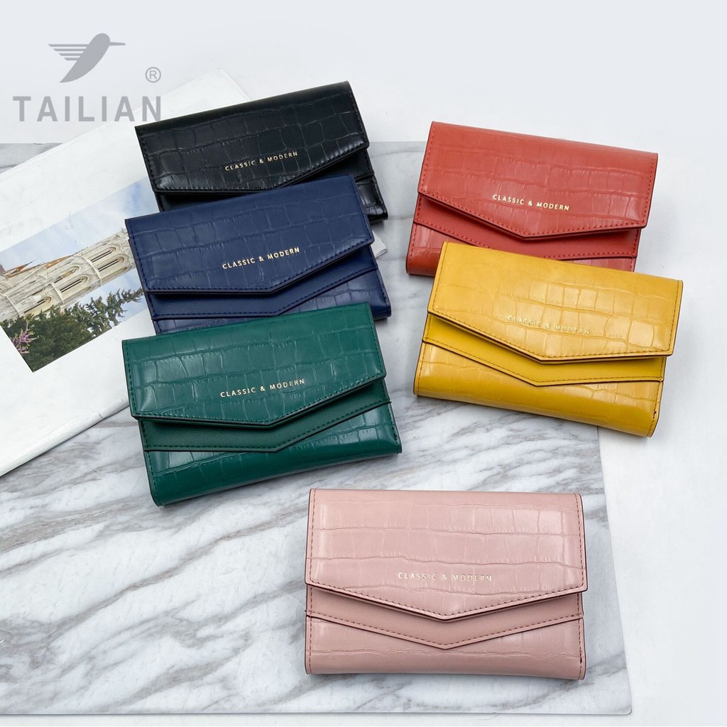 มาเพิ่ม กระเป๋าสตางค์ใบกลาง น่ารัก Tailian