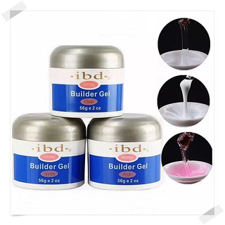 เจลต่อเล็บ IBD builder gel 56กรัม อุปกรณ์ทำเล็บ ตกแต่งเล็บ พร้อมส่ง