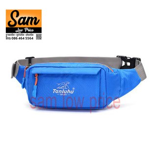 กระเป๋าคาดเอว tanluhu ของแท้ กันน้ำ วิ่ง ออกกำลังกาย แบบ 4 ช…