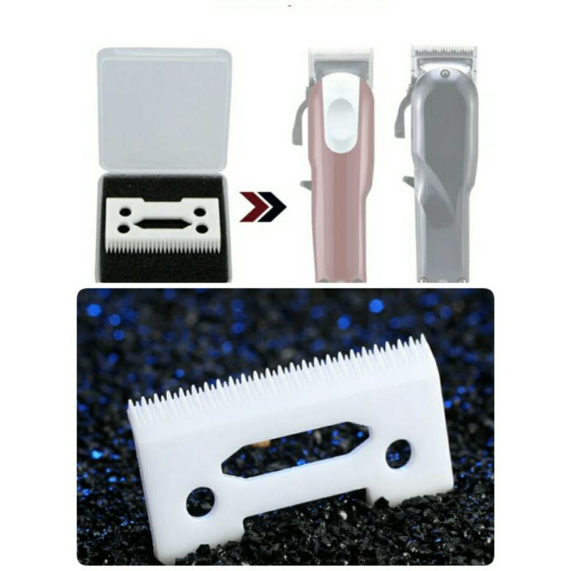 ฟันปัตตาเลี่ยน เซรามิกและไล่เฟด2ชั้น คัดเกรดคุณภาพสำหรับWAHL .KEMEI.GEMEI