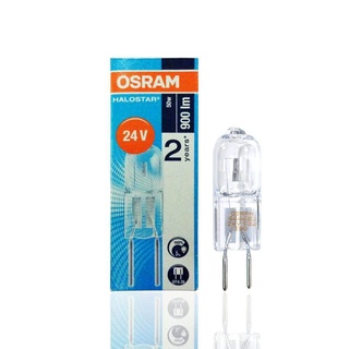 หลอดไฟ OSRAM HALOGEN HALOSTAR 64445U 50W 24V GY6.35 900lm 3000K