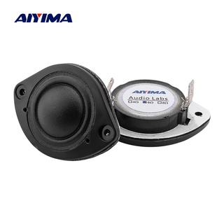 Aiyima ลําโพงทวีตเตอร์ขนาดมินิ 6 Ohm 20W สําหรับติดรถยนต์ 2ชิ้น