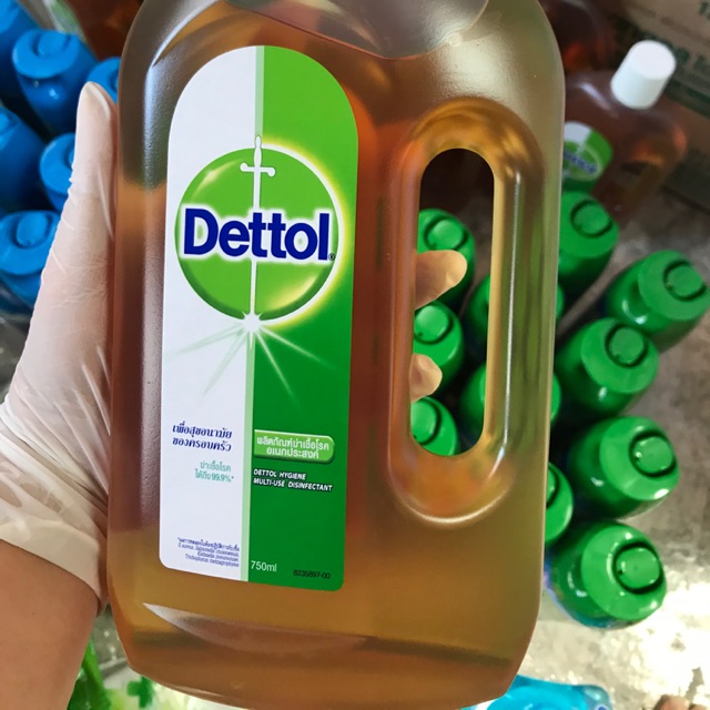 [พร้อมส่ง]Dettol 750 ml น้ำยาฆ่าเชื้อ🦠ปกป้องแบคทีเรียมั่นใจ 🦠