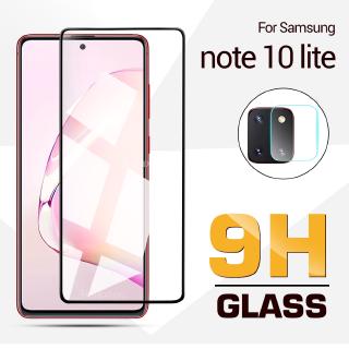 2-in-1 9h samsung note 10 lite ฟิล์มกระจกกันรอยคุณภาพสูง+กล้องสําหรับ note 10lite note10lite