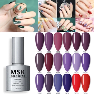 MSK Y019-036สี สีเจลทาเล็บ 7.3MLสีเจล สีทาเล็บเจล ยาทาเล็บเจล