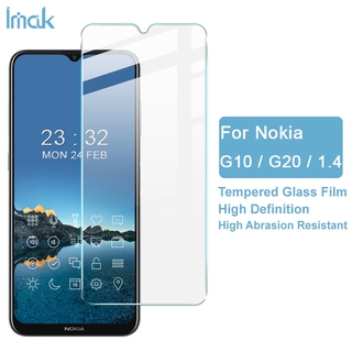 ฟิล์มกระจกนิรภัยกันรอยหน้าจอ แบบบางพิเศษ ป้องกันการระเบิด สําหรับ Imak Nokia 1.4 2.4 5.3 G10 G20 9H