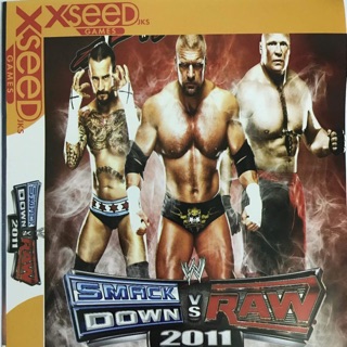 แผ่นเกมส์ps2 SMRCK DOWN VS RAW 2011