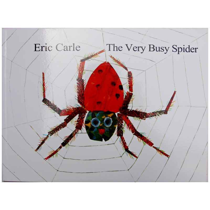 หนังสือภาษาอังกฤษสำหรับเด็ก THE VERY BUSY SPIDER Educational English Picture Book Kids