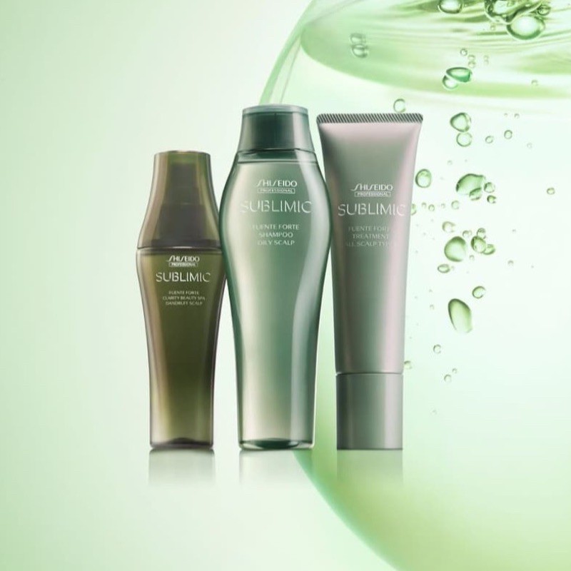 Shiseido Sublimic Fuente Forte Shampoo for Oily Scalp ( 250ml / 500ml / 1000ml ) ราคา ถูกที่สุด ดีลบีเคเค แกลเลอรีภาพที่ 4