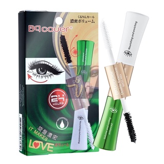 (BQ2899) Bq Cover Double Extension Mascara บีคิว คัฟเวอร์ ดับเบิ้ล เอ็กซ์เทนชั่น มาสคาร่า