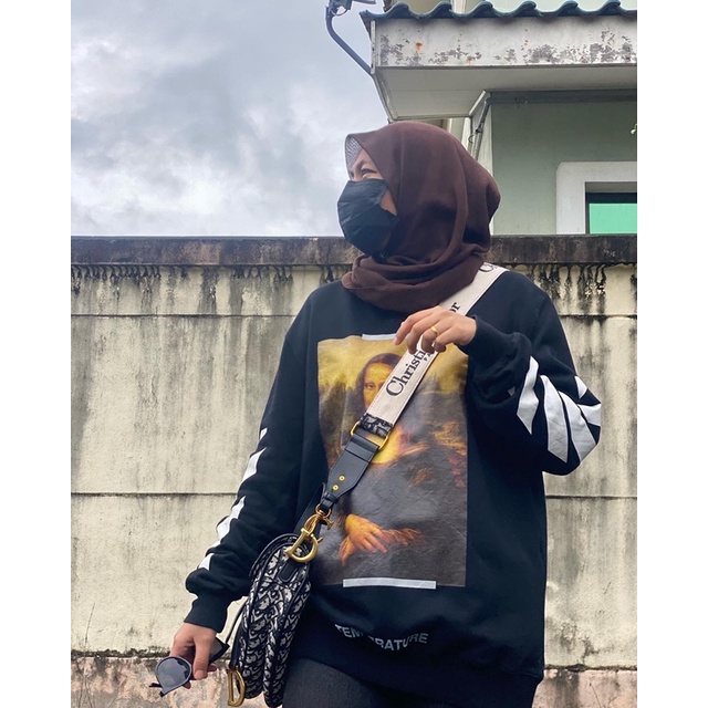 เสื้อสเวตเตอร์ Offwhite Ssense Exclusive Monalisa
