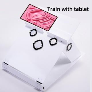 ❁☄✣Laparoscopy Simulation Training Box Laparoscopic Simulator Instruments Foldable Operation Box With Built in Light Sur